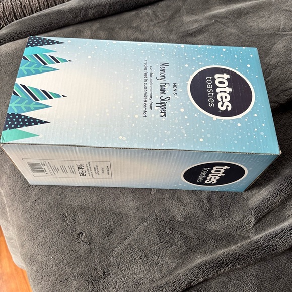 Totes Toasties Men’s Hard Bottom Slippers Size Medium 8-9 - Picture 5 of 6